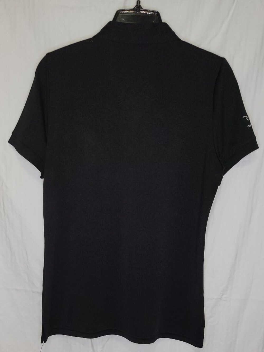 Birdy & Grace Minnie Mouse Golf Shirt Black Women's Large Embroidered Disney - Picture 3 of 5